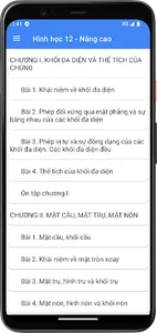 Hình học Lớp12 - Nâng cao screenshot 4