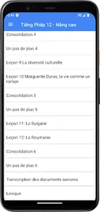 Tiếng Pháp Lớp12 - Nâng cao screenshot 4