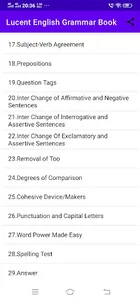 Lucent English Grammar Book screenshot 0