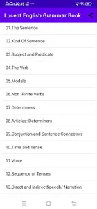 Lucent English Grammar Book screenshot 1