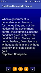 Napoleon Bonaparte Quotes screenshot 1