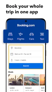 Booking.com: Hotels and more screenshot 0