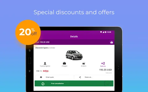 Bookingautos - car rental screenshot 13