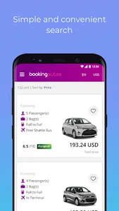 Bookingautos - car rental screenshot 3