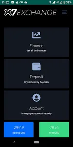 X7 Exchange screenshot 2