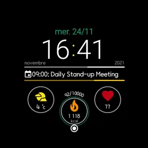 Clean Watch Face screenshot 0