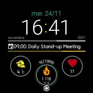 Clean Watch Face screenshot 1