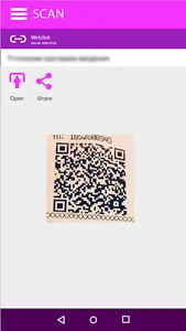 QuickQR: QR scan screenshot 3