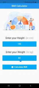 BMI Calculator screenshot 0