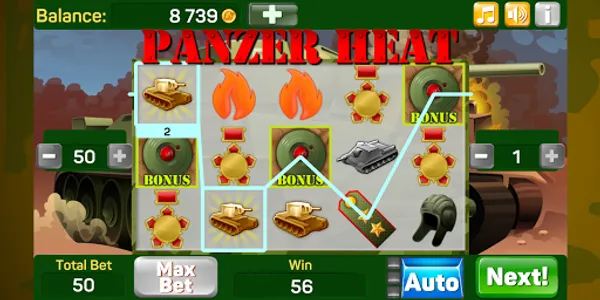 Panzer Heat Slot screenshot 0