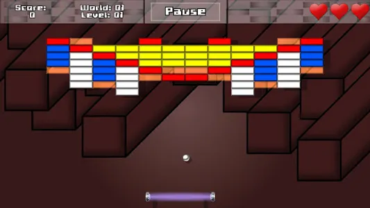 Retro Brick Breaker screenshot 1