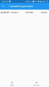 Kenteken Zoeker screenshot 2