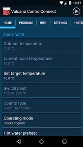 Vulcano Control Connect screenshot 1