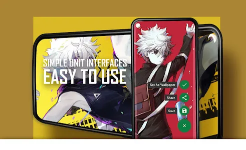 Killua zoldyck Wallpaper HD screenshot 2