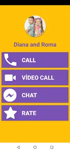 Diana and Roma Fake Video Call screenshot 0