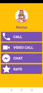 Like Nastya Fake Video Call -  screenshot 0