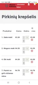 Maistas Telšiuose screenshot 0