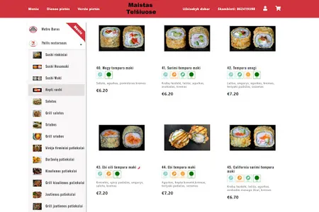 Maistas Telšiuose screenshot 3