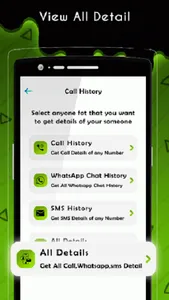 Call History Any Number & SMS screenshot 0