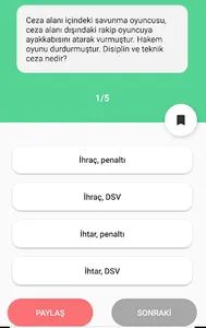 Futbol Oyun Kuralları ve Hakem screenshot 2