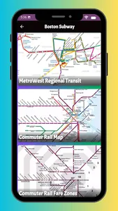 Boston Subway Map (MBTA) screenshot 0