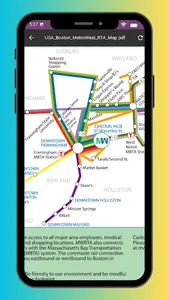 Boston Subway Map (MBTA) screenshot 3