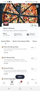 Boston takeaway screenshot 2