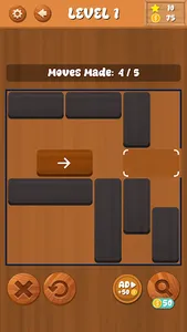 wooden Block Escape puzzle screenshot 4