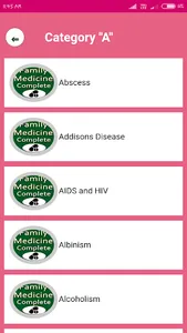 A to Z Family Medicine Guide screenshot 1