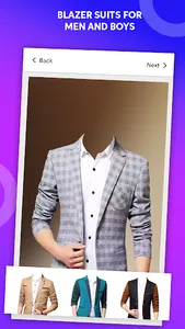 Smarty Men Jacket Photo Editor screenshot 9