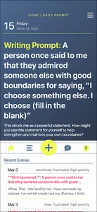 Take No ****: Daily Boundaries screenshot 2