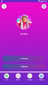 Viki Show fake call screenshot 0