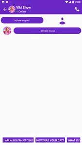 Viki Show fake call screenshot 2
