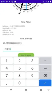 Compass GPS point screenshot 1