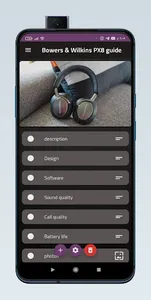 Bowers & Wilkins PX8 guide screenshot 0