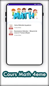 Cours Maths 4ème screenshot 3