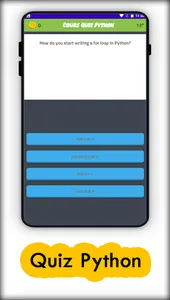 Cours Quiz Python screenshot 2