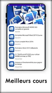 Cours Quiz Word screenshot 1