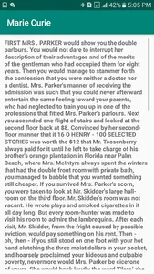 Marie Curie screenshot 1