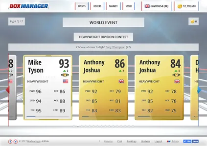 BoxManager Boxing Manager Game screenshot 2