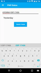 Indian Railway - Train Info 🚆 screenshot 1