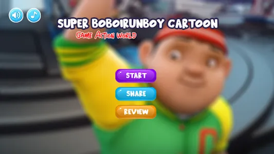 Boboiboy Game Cartoon Family screenshot 1
