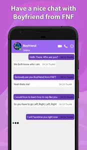 FNF Boyfriend Fake Chat And Vi screenshot 0