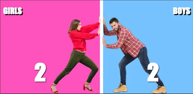 Boys VS Girls (NO ICONS) screenshot 1