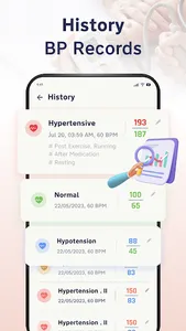 Blood Pressure Monitor App screenshot 13