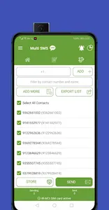 Bulk sms sender Excel,Text... screenshot 2