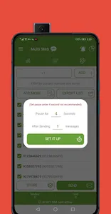 Bulk sms sender Excel,Text... screenshot 3