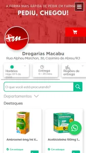 Drogarias Macabu Delivery screenshot 0