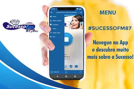 Sucesso FM 87 Santa Helena/MA screenshot 1