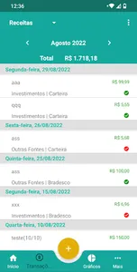 Finanças Pessoais screenshot 1